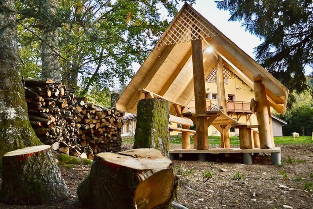 Le Petit Loup, Appartement Neuf Avec Jardin Gerbépal المظهر الخارجي الصورة